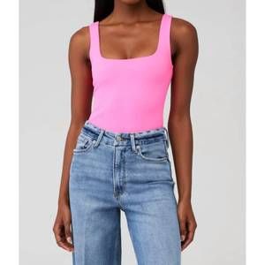 Good American Pink Bodysuit